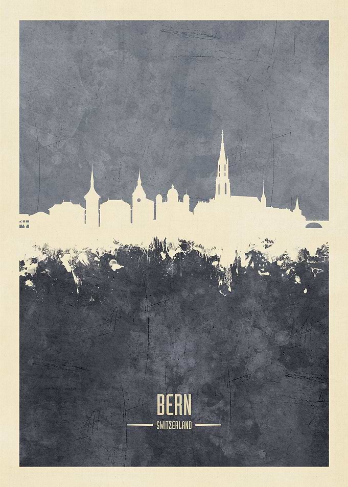 Bern Switzerland Skyline