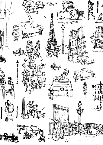 Sketches from Paris 01