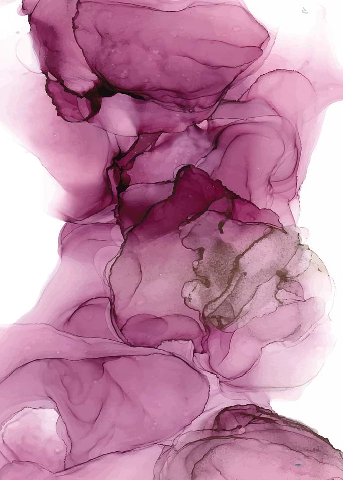 Watermelon Alcohol Ink
