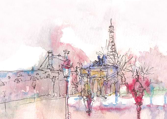 Sketches from Paris 17