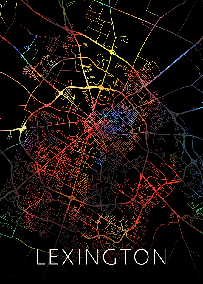 Lexington Kentucky Map