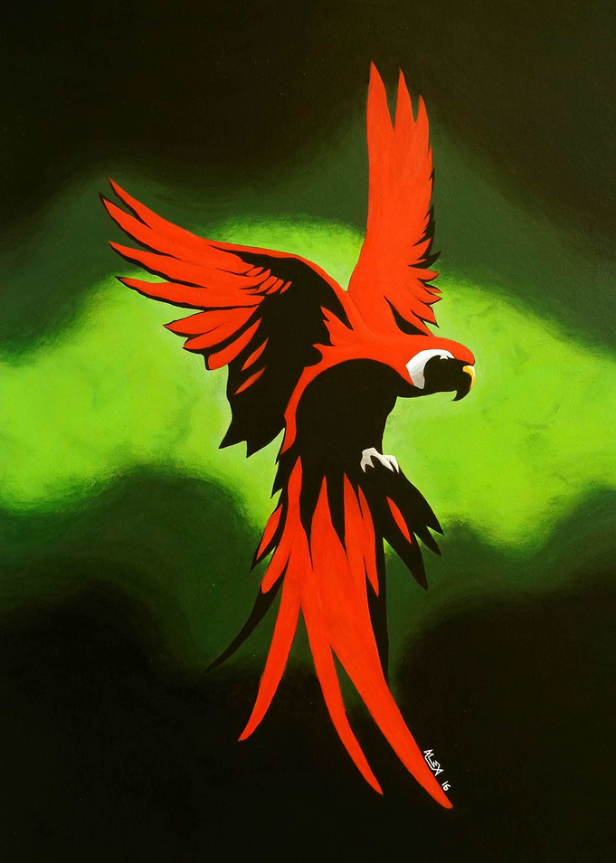 Alone In The Dark - Parrot