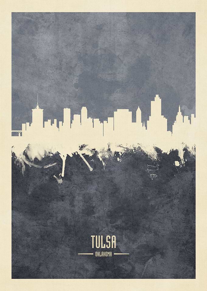 Tulsa Oklahoma Skyline
