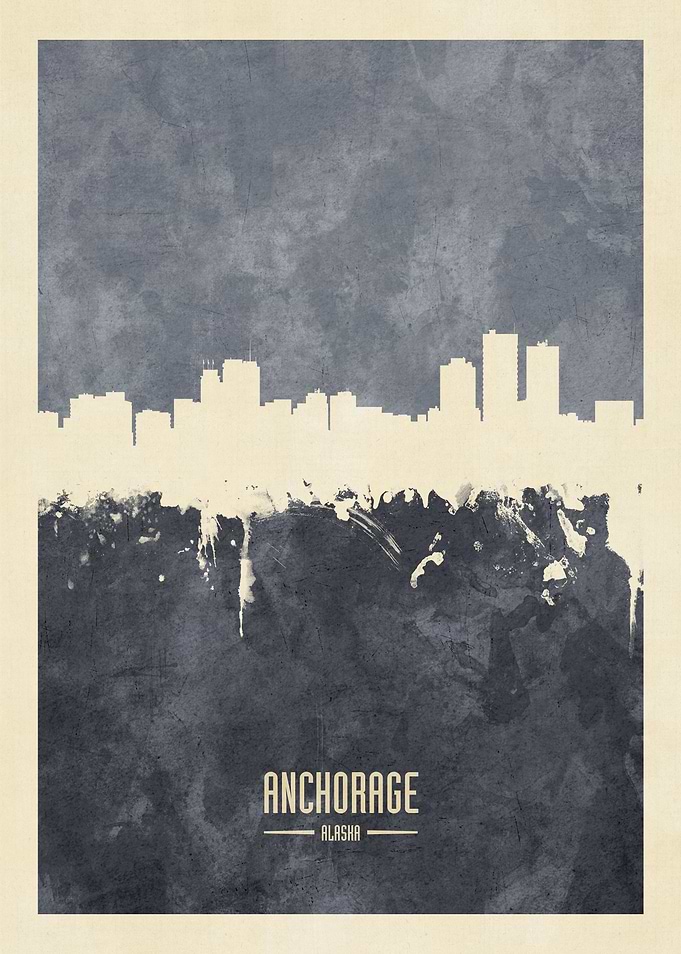 Anchorage Alaska Skyline