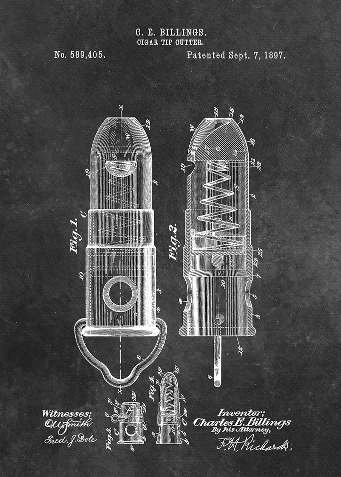 patent Billings Cigar tip