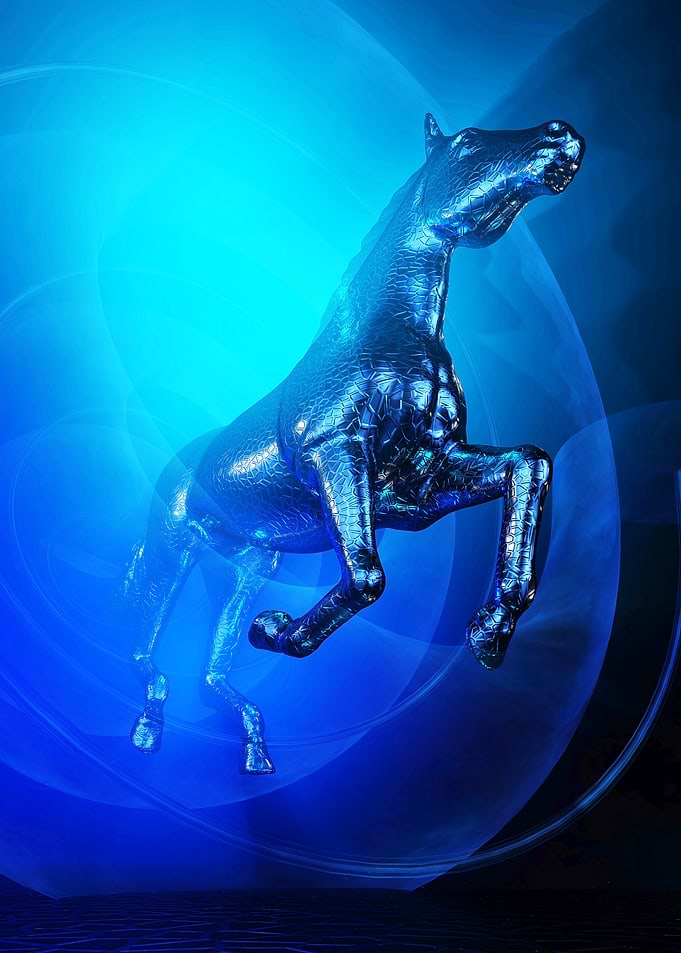 Abstract Horse 005