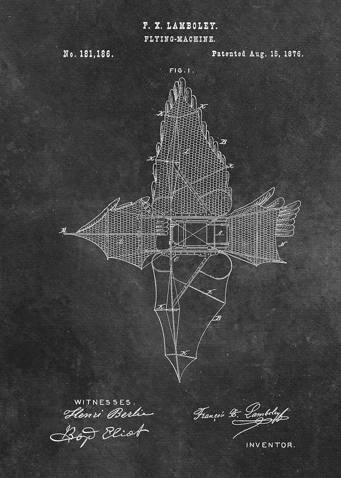 patent Lamboley Flying mac
