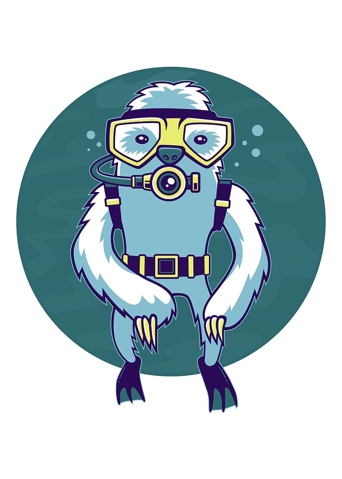 Scuba Sloth