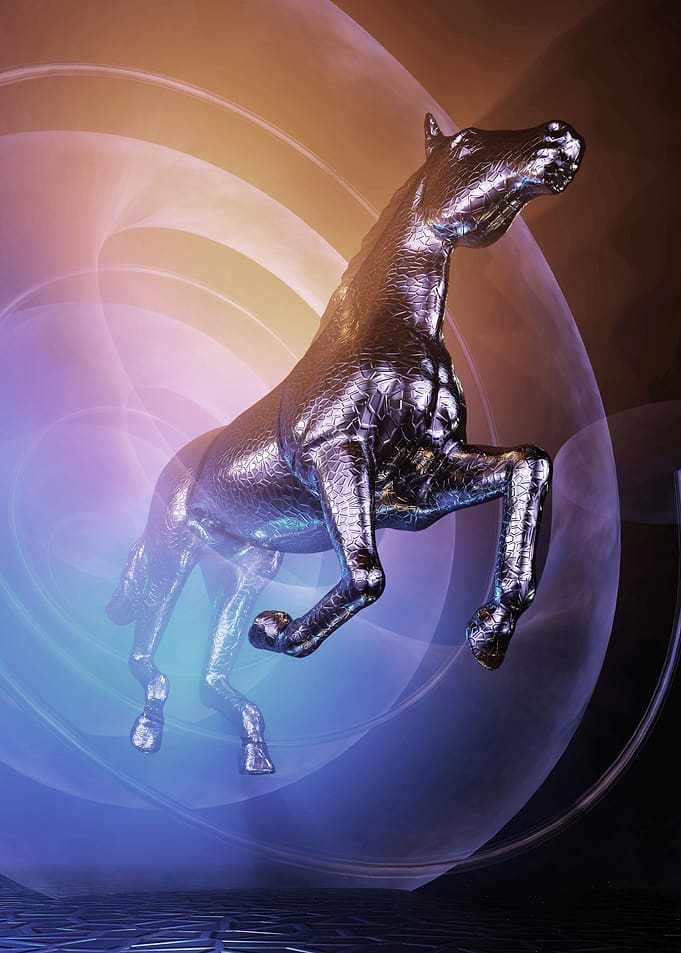Abstract Horse 008