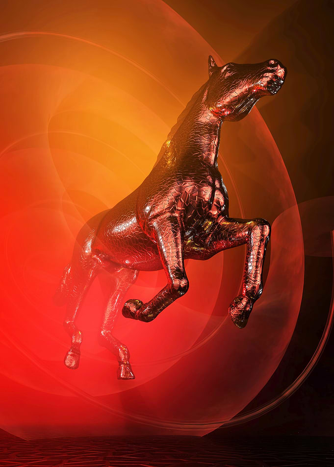 Abstract Horse 025