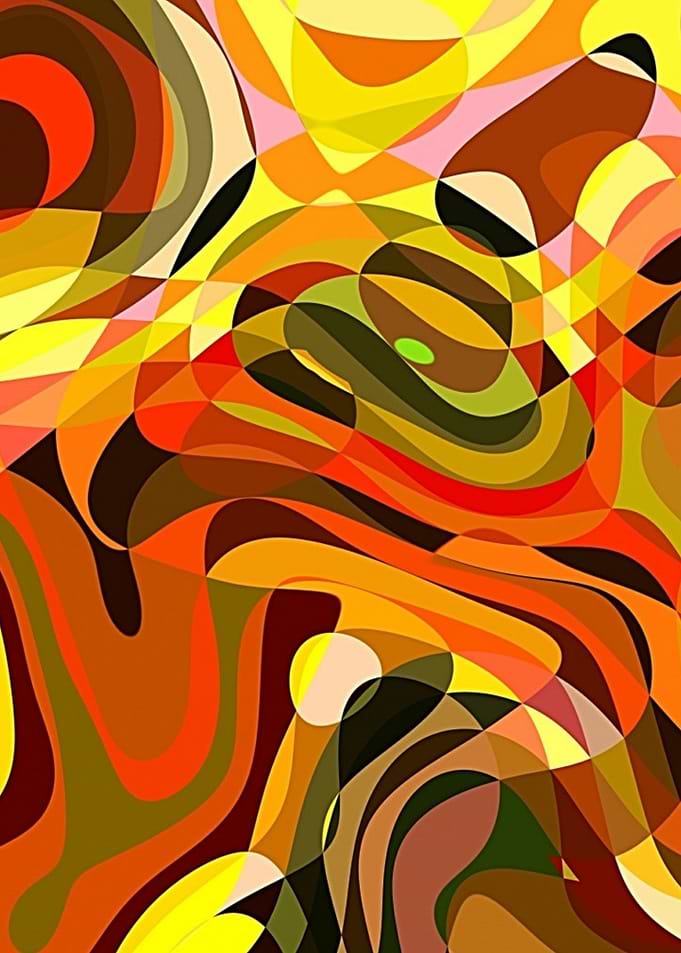 Warm Abstract Background