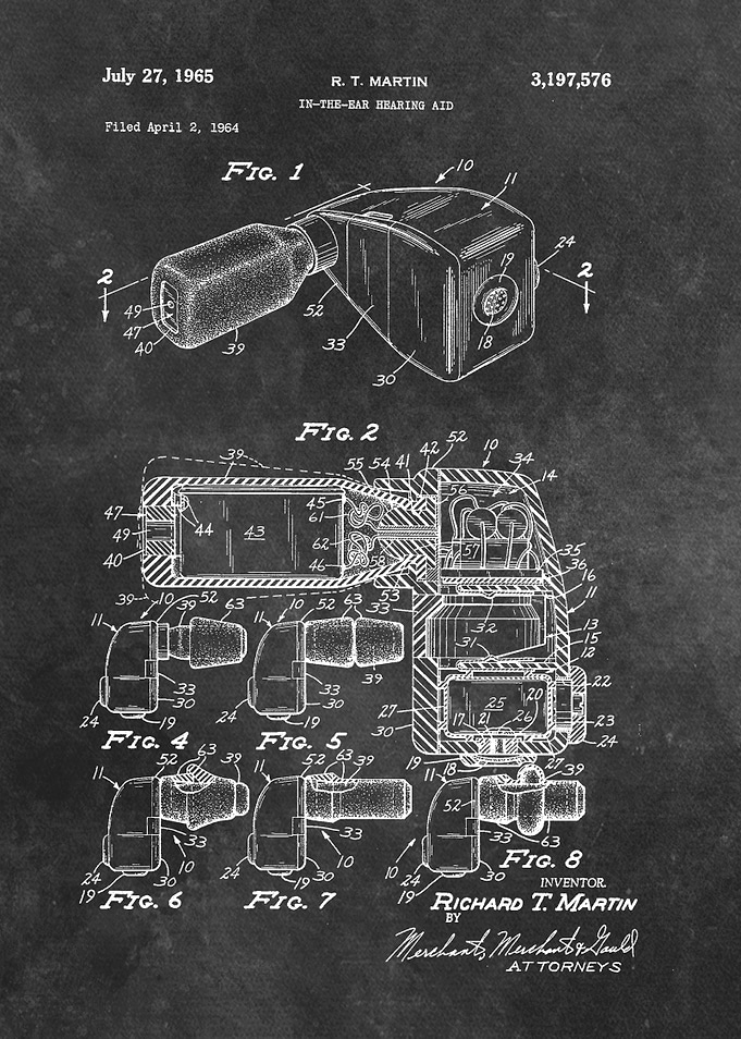 patent Martin In The Ear h