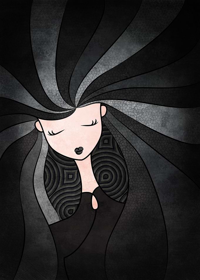 Lady In Black