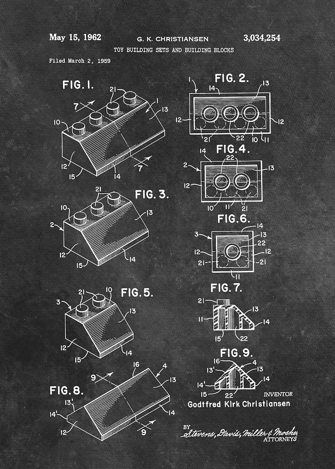 patent Christiansen Toy bu