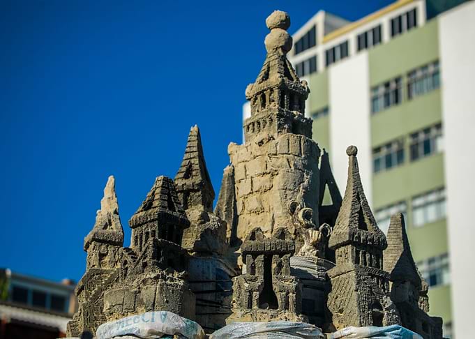 Rio sand castle