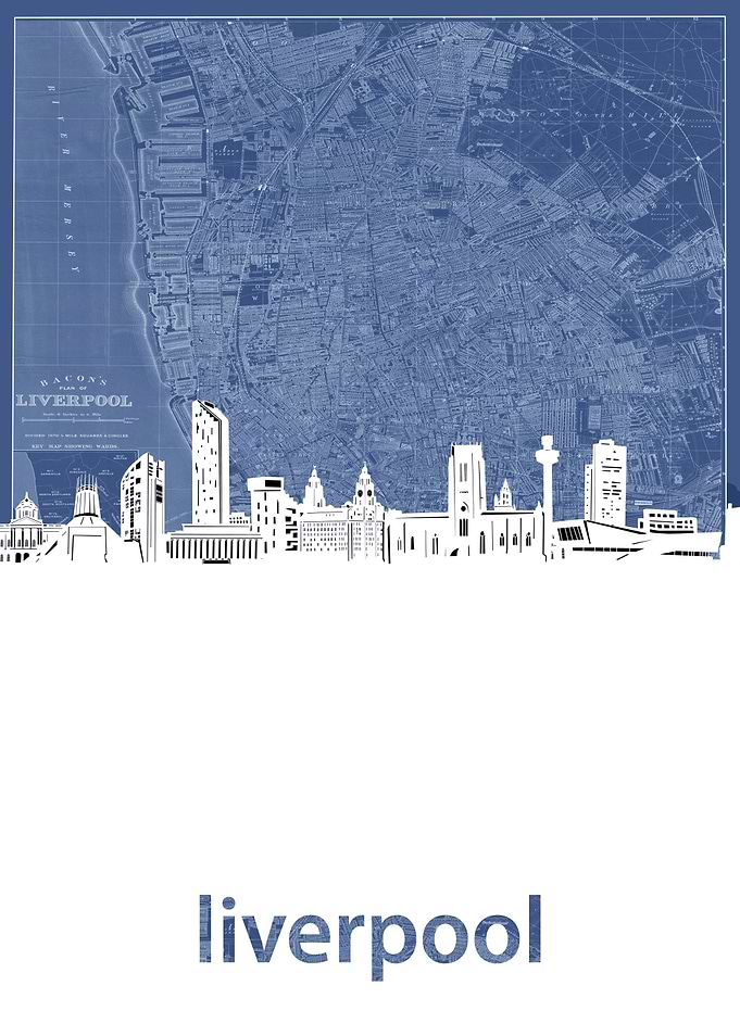 liverpool skyline blue