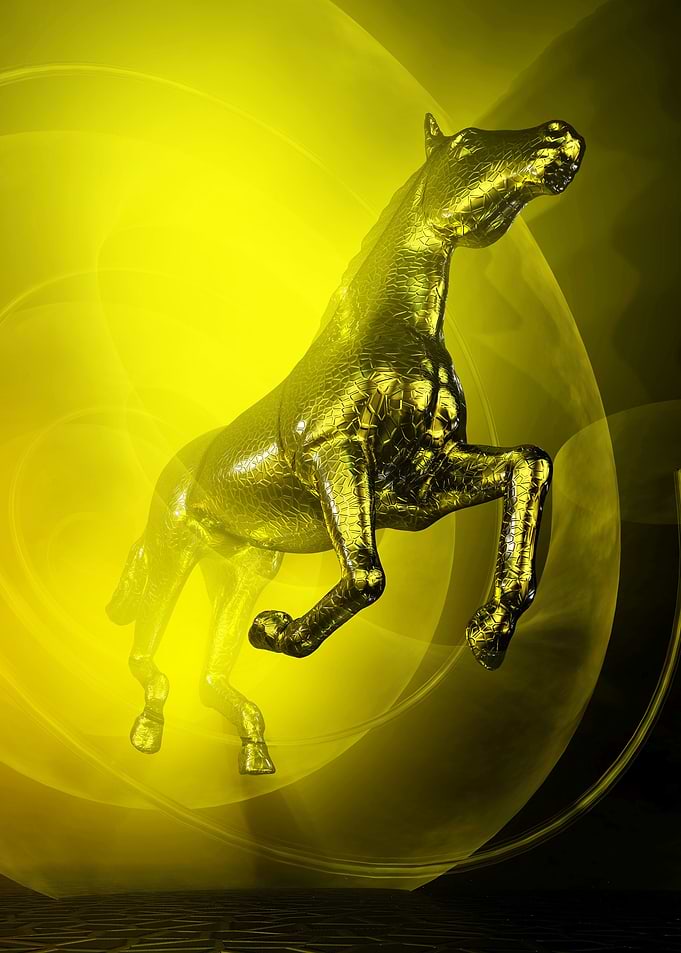 Abstract Horse 032