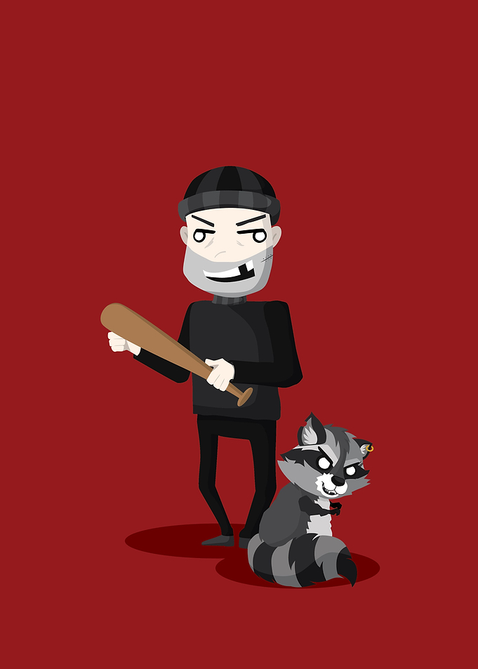 Greg and Rex cartoon