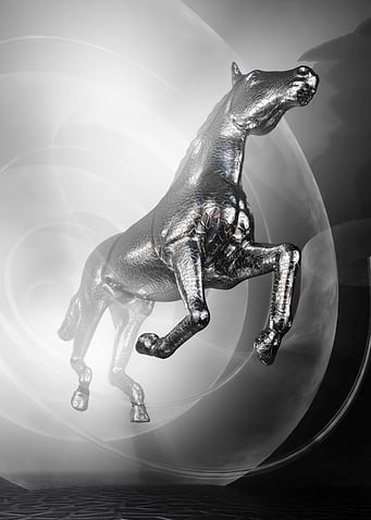 Abstract Horse 001