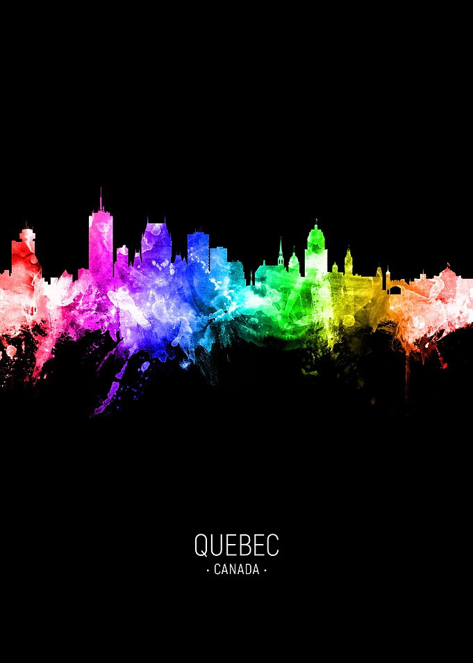 Quebec Canada Skyline