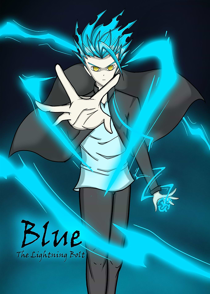Blue The Lightning Bolt