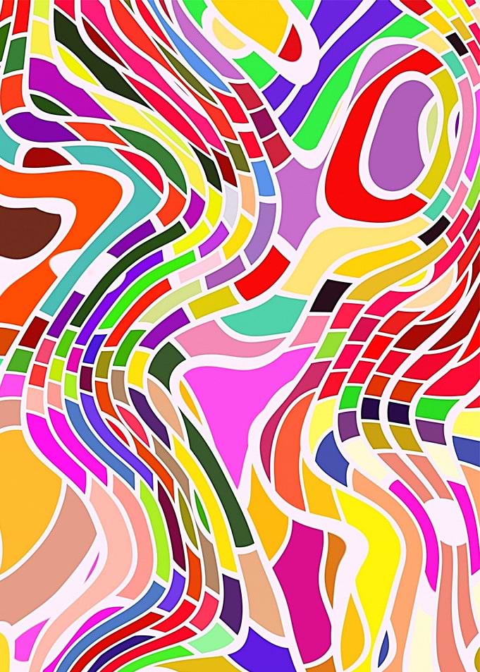 Swirling Bright Background