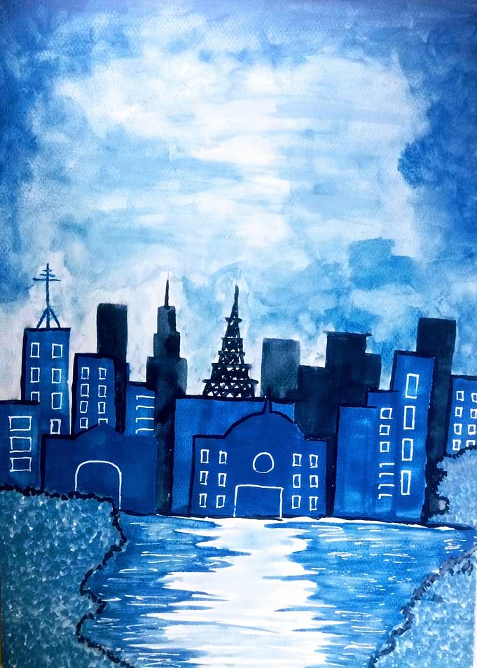 Monochromatic City