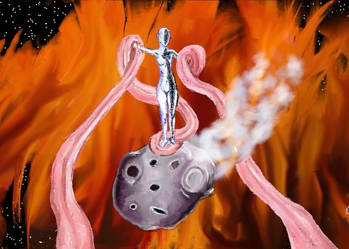 The queen of the fire in U