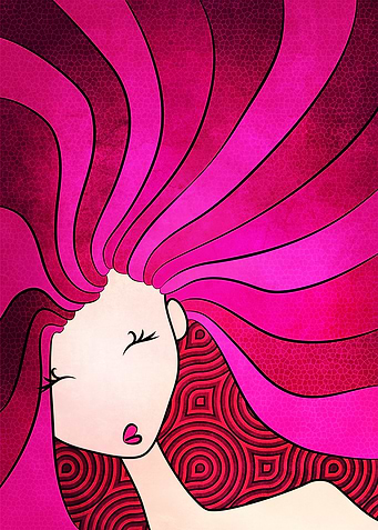 Lady In Pink
