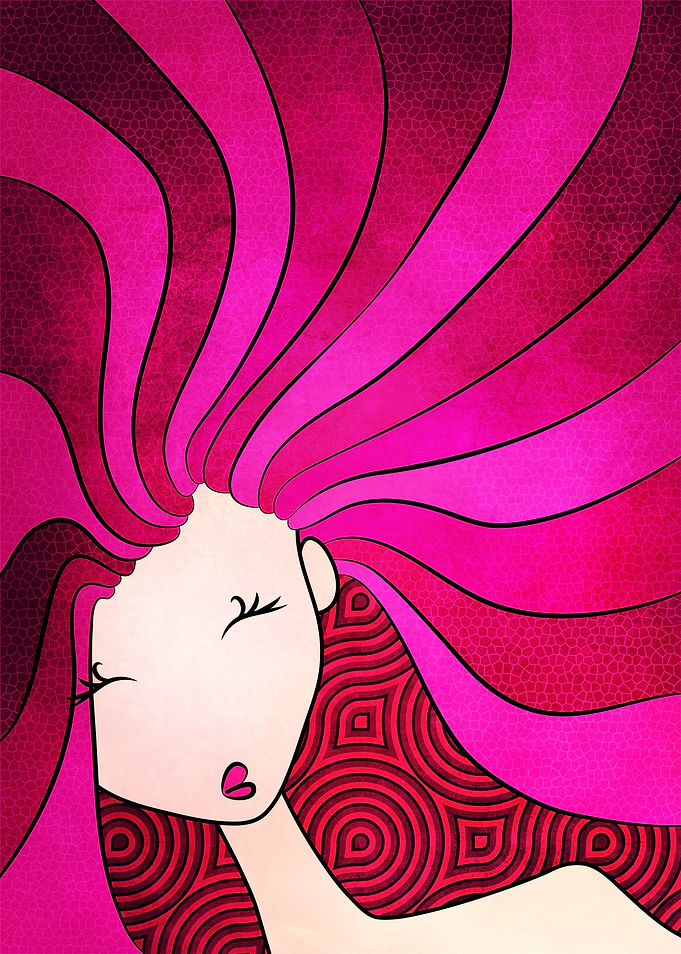 Lady In Pink