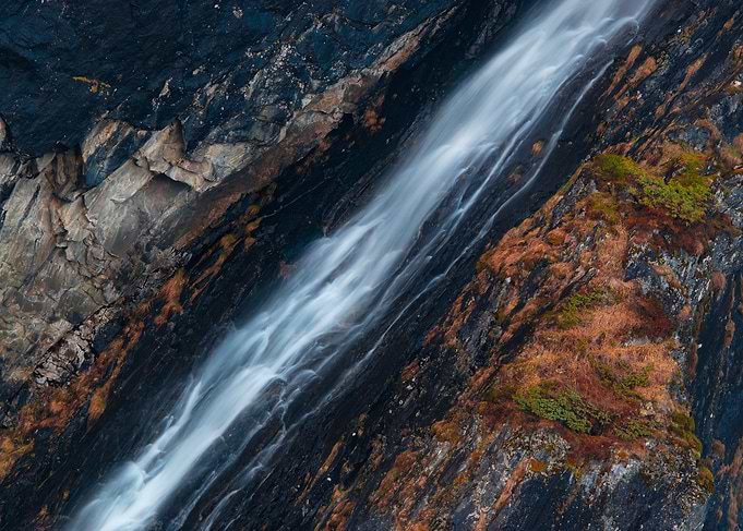 Spring ice melting