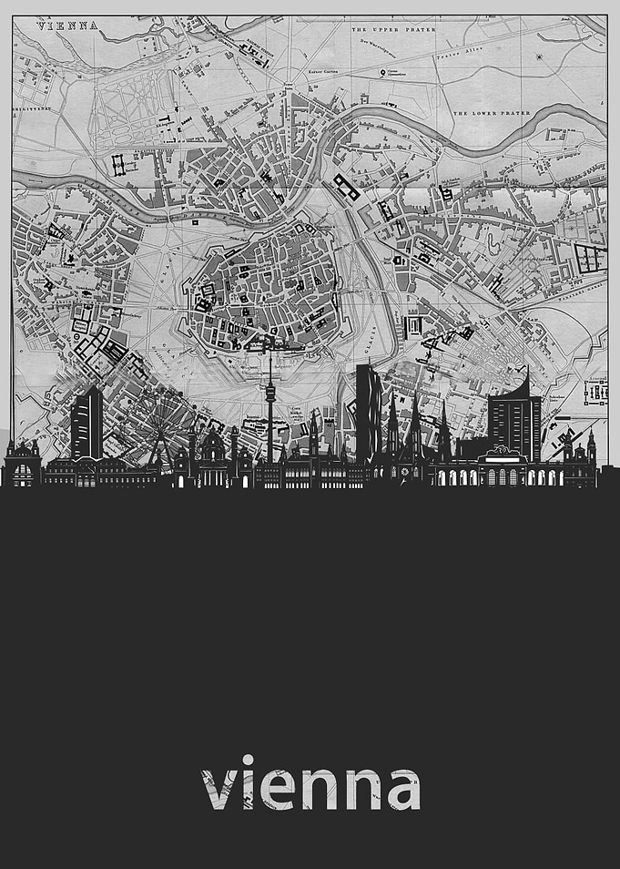 vienna skyline grey