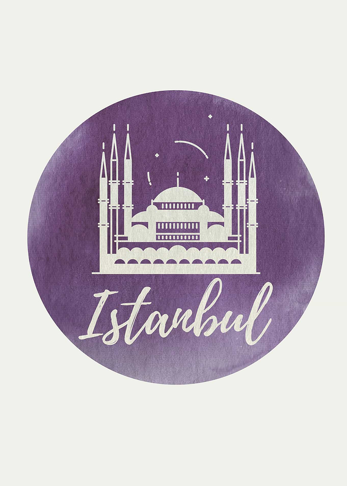 Istanbul Watercolor