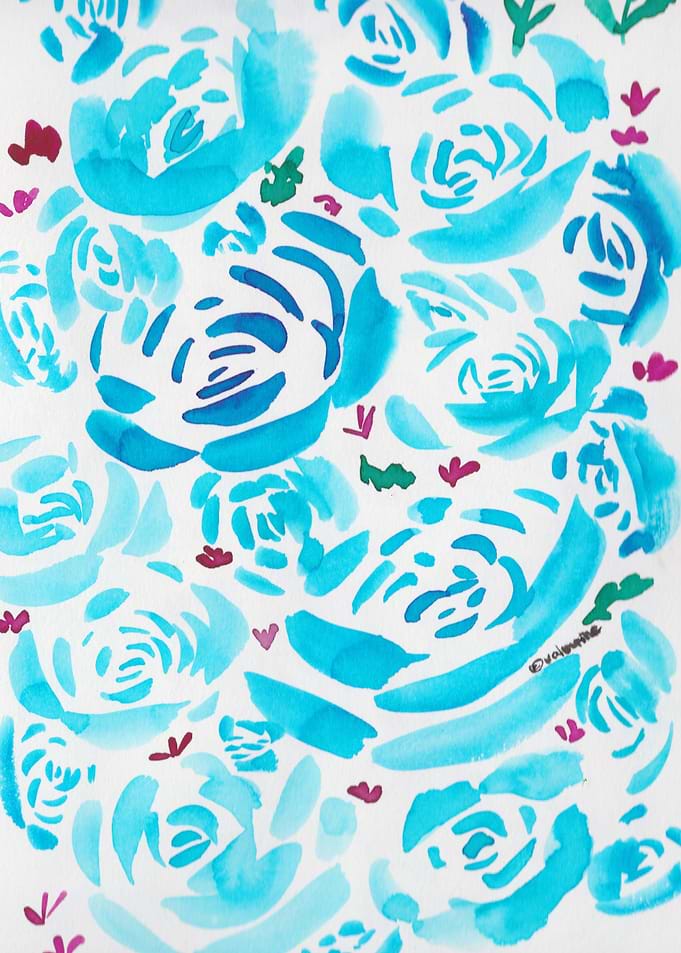 11 Watercolour Floral