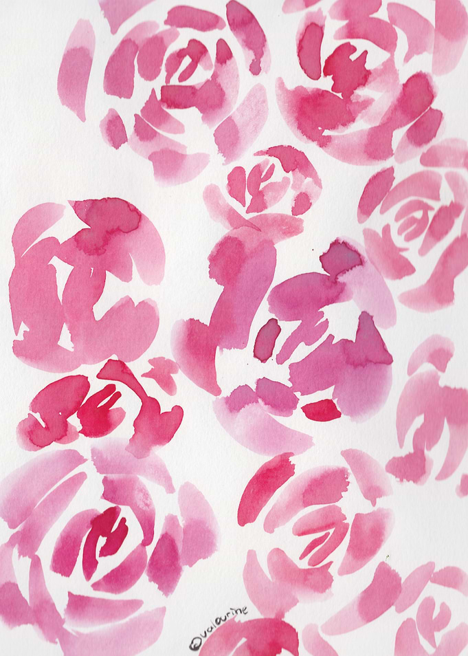 15 Watercolour Floral