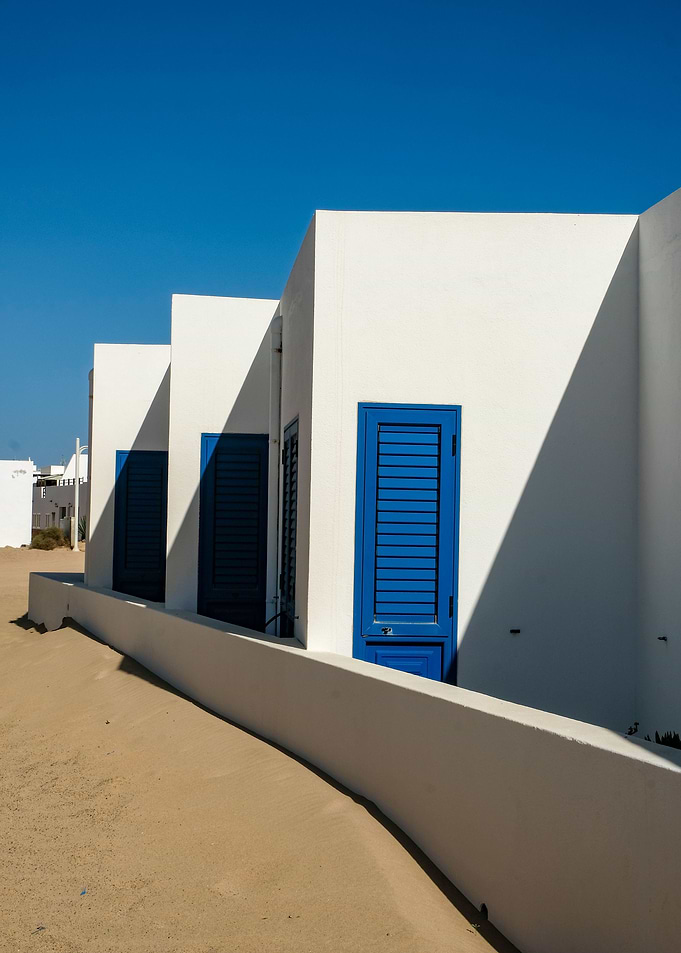 BLUE DOORS