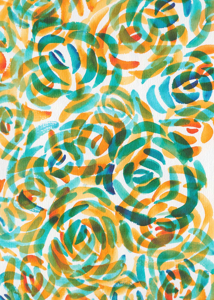 16 Watercolour Floral