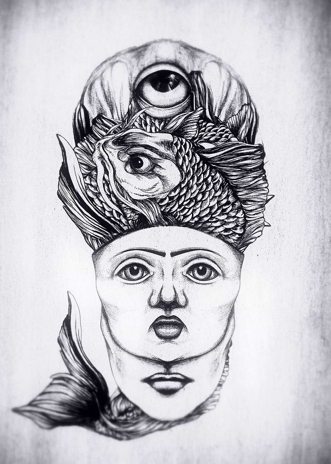 The Girl and The Fishes