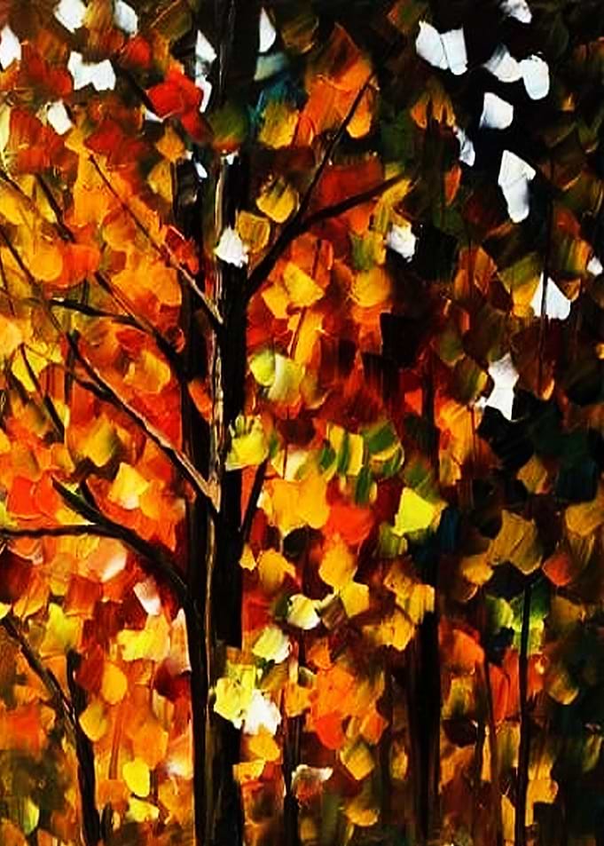 nature oil painting