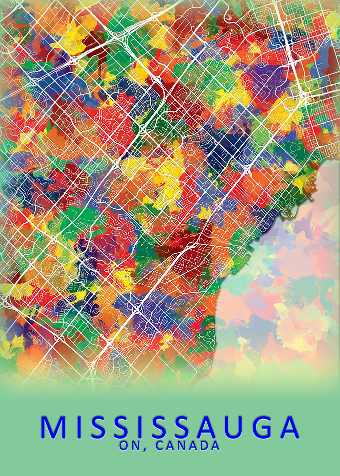 Mississauga Canada Map