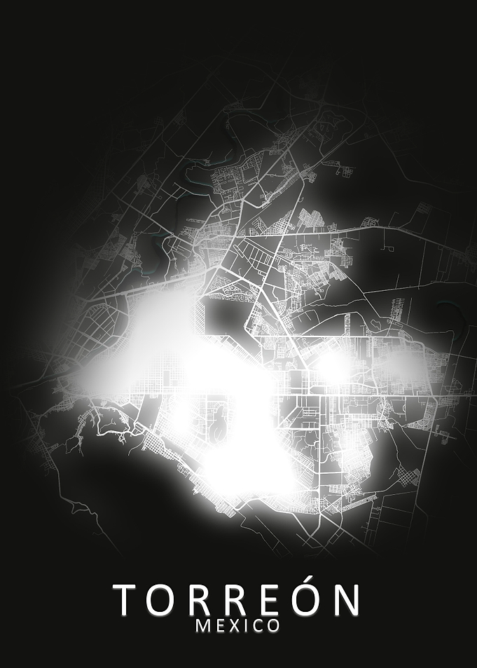 Torreon Mexico City Map