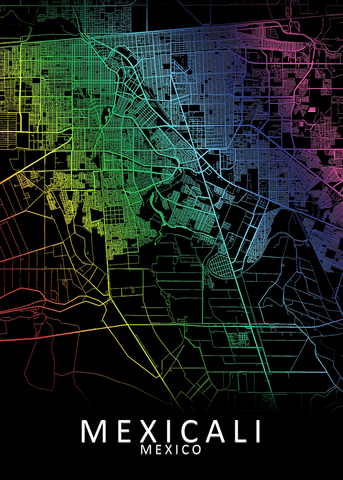 Mexicali Mexico City Map