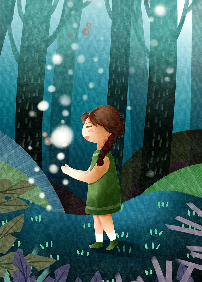 Night Fire Flies