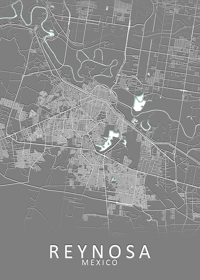 Reynosa Mexico City Map