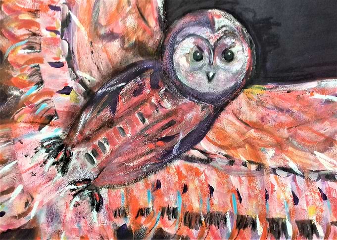 OWL WITH ATTITUDE