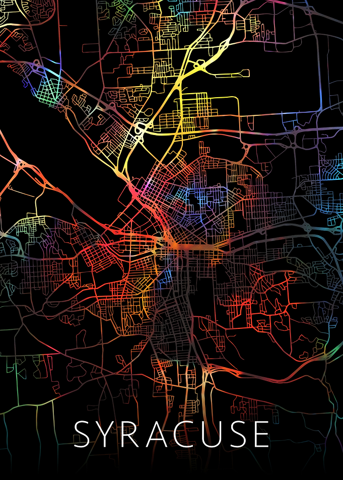 Syracuse New York City Map