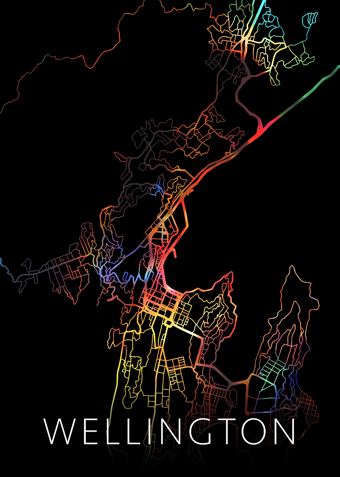 Wellington New Zealand Map