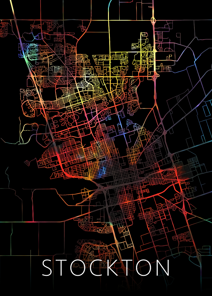Stockton California Map