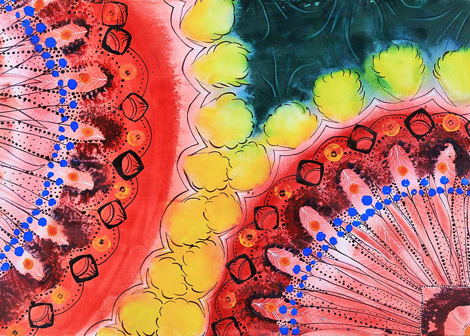 Abstract flowers