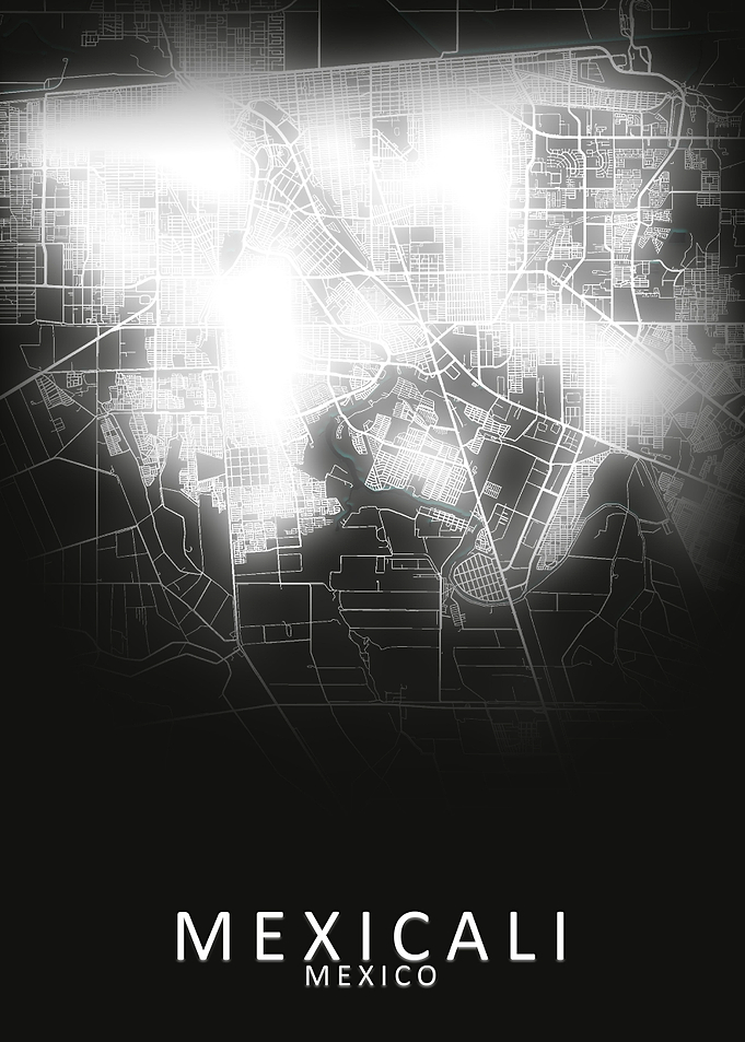 Mexicali Mexico City Map